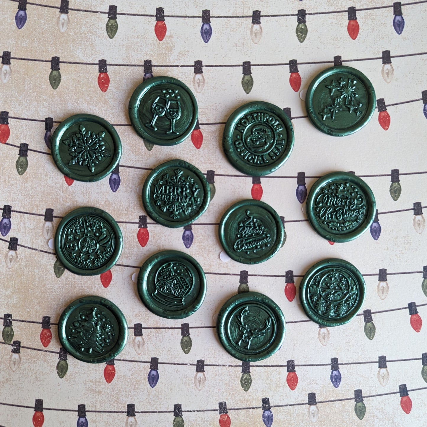 Christmas Variety Wax Seal Stickers