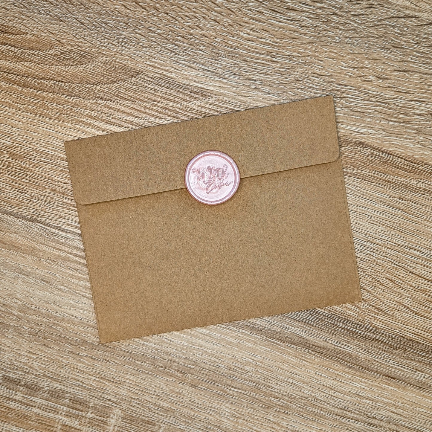 With Love Wax Seal Stickers
