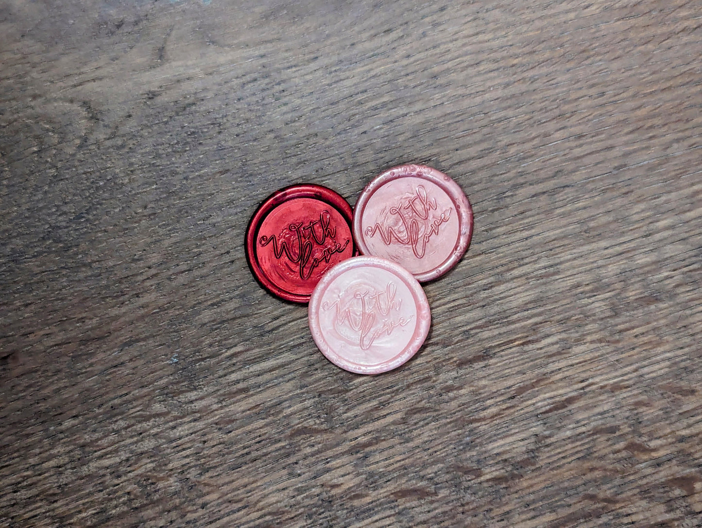 With Love Wax Seal Stickers