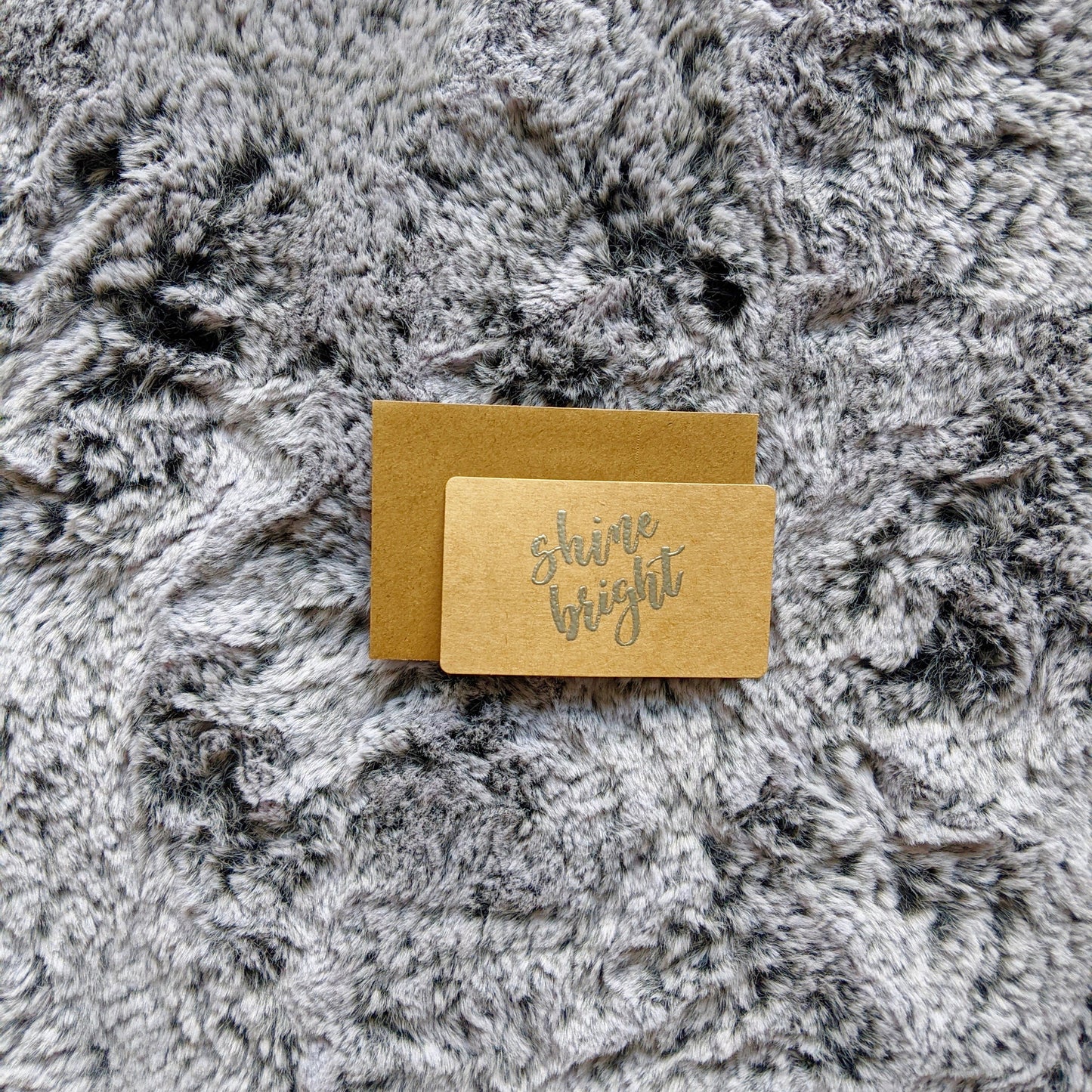 Set of 4 Embossed Mini Note Cards - Good Day Notes